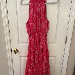 Lulu’s Pink Floral Dress - Size Medium